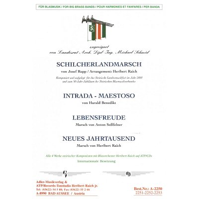 J. Rupp: Schilcherlandmarsch / Intrada - Mae, Blask (DirBSt)