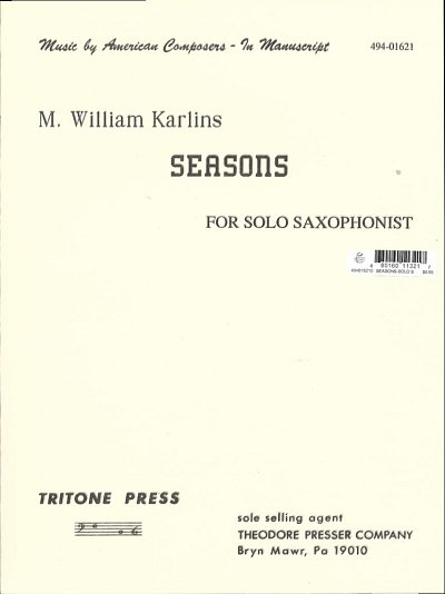 K. William: Seasons, Sax
