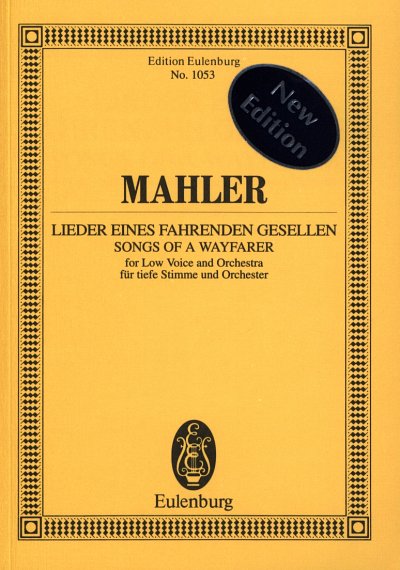G. Mahler: Lieder eines fahrenden Gesellen, GesOrch (Stp)