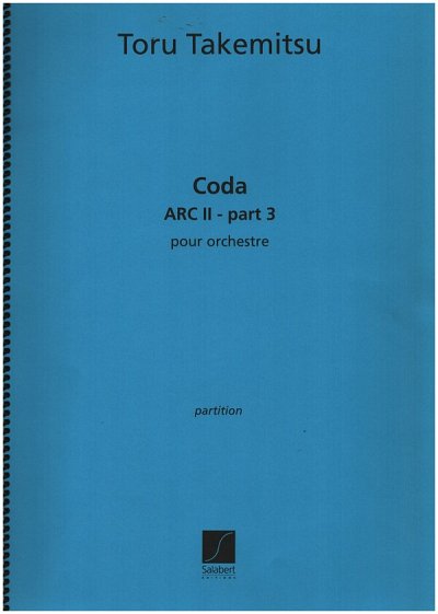 Arc Partie 2 N 3 Coda Piano Et Orchestre Partition (Part.)