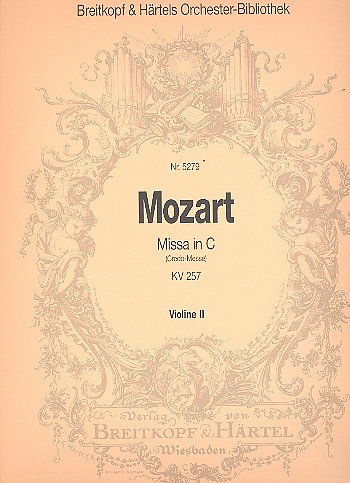 W.A. Mozart: Missa in C KV 257 (Credo), SolGchOrchOr (Vl2)