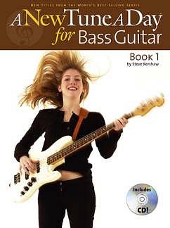 Kershaw Steve: A New Tune A Day Bass Guitar Book 1 (Cd Edition) Bgtr Book/Cd