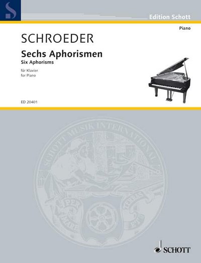 DL: H. Schroeder: Sechs Aphorismen, Klav