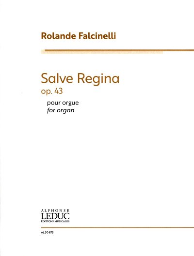 Salve Regina for organ, Org