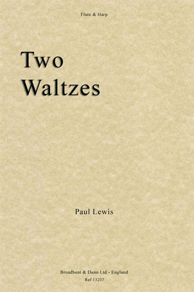 P. Lewis: Two Waltzes, FlHrf (Bu)
