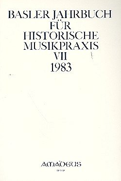 P. Reidemeister: Basler Jahrbuch für Historische Musikp (Bu)