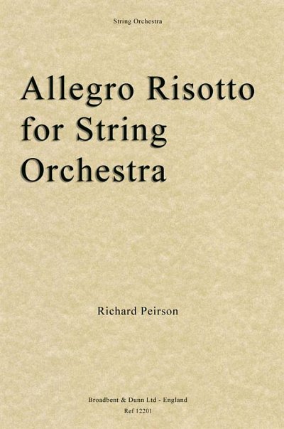 Allegro Risotto, Stro (Stsatz)