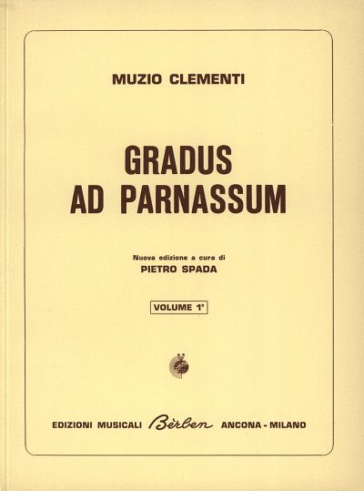 A. Clementi: Gradus Ad Parnassum Vol 1, Klav (Part.)