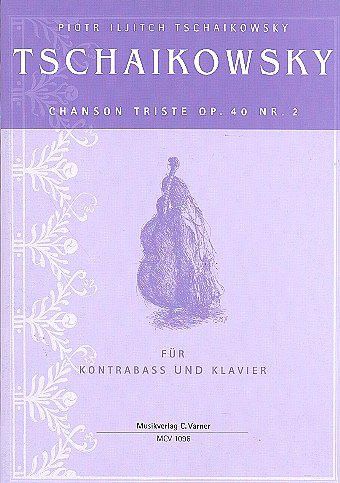 P.I. Tschaikowsky: Chanson Triste op. 40/, KbKlav (KlavpaSt)
