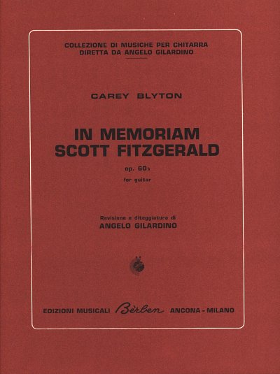 In Memory of Scot Fitzgerald