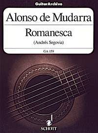 A. Mudarra: Romanesca, Git