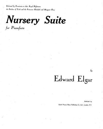 DL: E. Elgar: Nursery Suite, Klav