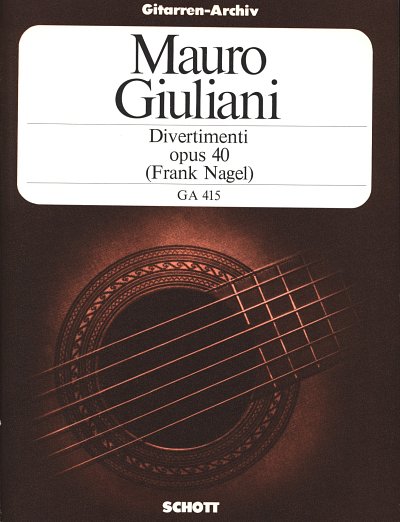 M. Giuliani: Divertimenti op. 40 , Git/Lt