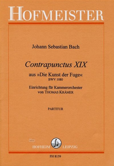 J.S. Bach: Contrapunktus 19 (Part.)
