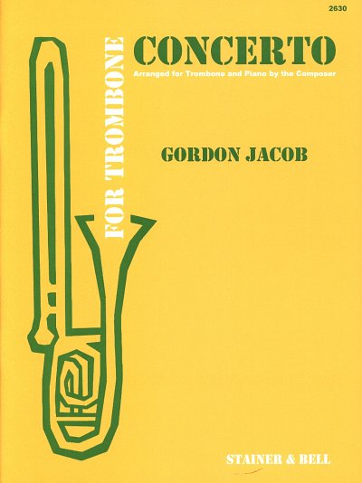 G. Jacob: Concerto for Trombone and Orch, PosKlav (KlavpaSt)