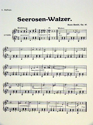 H. Dondl: Seerosen Walzer Op 87