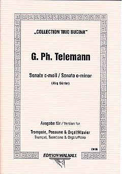 G.P. Telemann: Sonate C-Moll (Im Original Bfl Ob Bc)