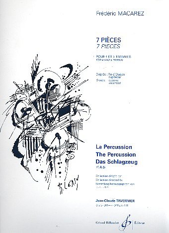 F. Macarez: 7 Pieces, Pour Timbales, Pk