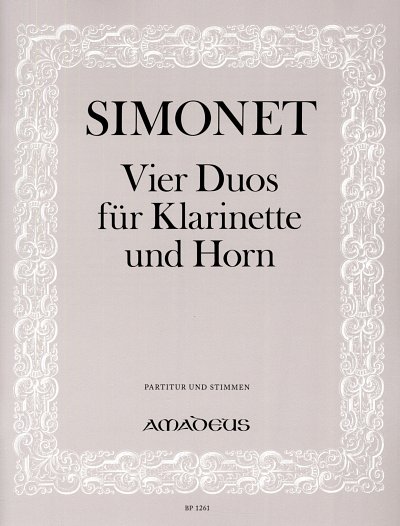 Simonet, Franz: Vier Duos