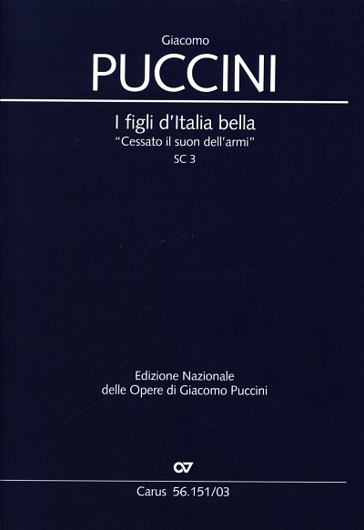 G. Puccini: I figli d'Italia bella, GesTGchOrch (KA)