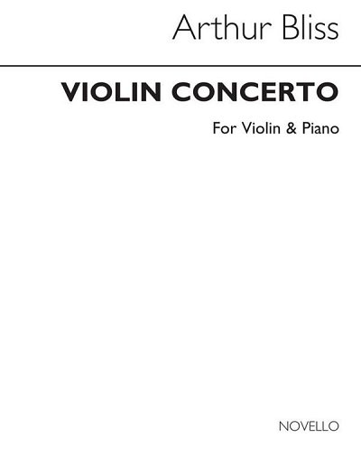 A. Bliss: Concerto For Violin (Violin/Piano)