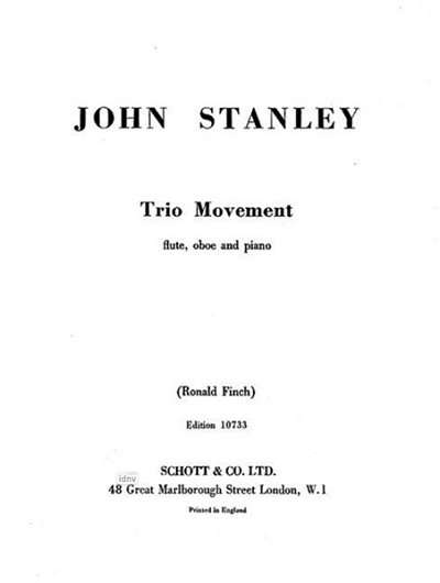 J. Stanley: Trio Movement 