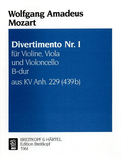 W.A. Mozart: Divertimento 1 B-Dur
