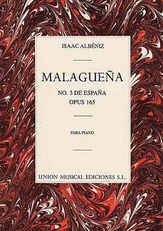 I. Albéniz: Malagueña op. 165, Klav