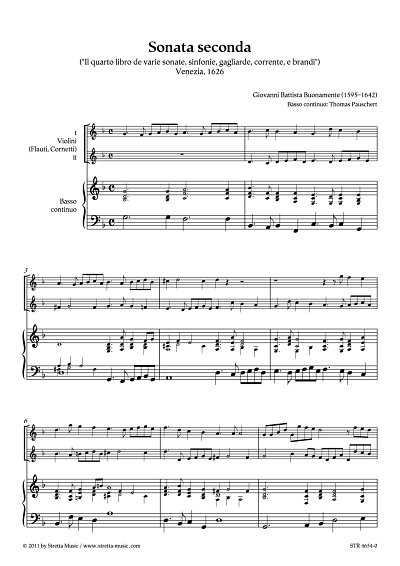 DL: G.B. Buonamente: Sonata seconda aus: 