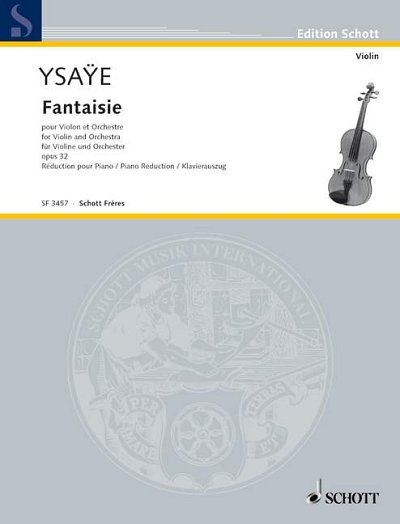 Y. Eugène-Auguste: Fantaisie op. 32 , VlOrch (KASt)