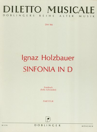I. Holzbauer: Sinfonia D-Dur Diletto Musicale