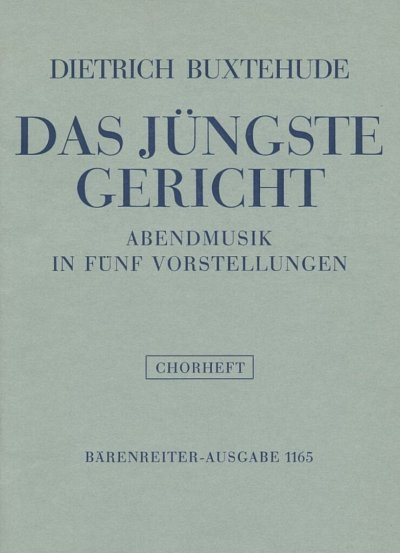 D. Buxtehude y otros.: Das Jüngste Gericht BuxWV oNr