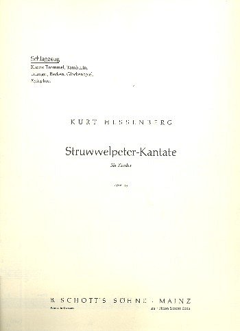 H. Kurt: Der Struwwelpeter op. 49 