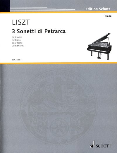 F. Liszt: 3 Sonetti di Petrarca , Klav