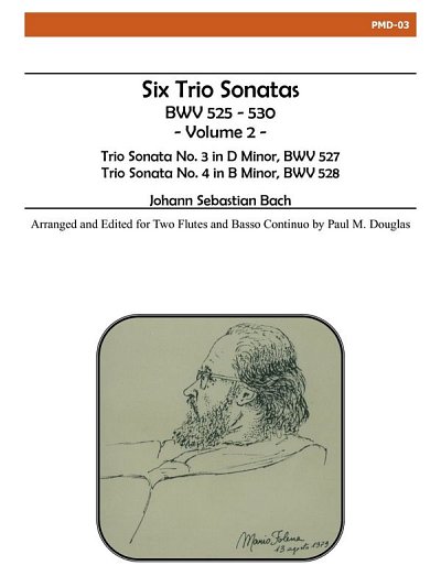 J.S. Bach: Six Trio Sonates, Vol. II, 2FlKlav (Bu)