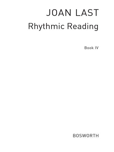 J. Last: Rhythmic Reading 4, Klav