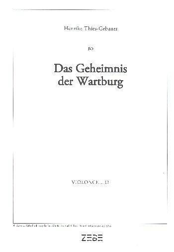 H. Thies-Gebauer: Das Geheimnis der Wartbu, GesKchInstr (VC)
