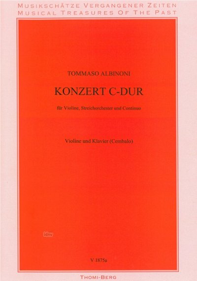 T. Albinoni: Konzert für Violine, Streichorchester und Cembalo C-Dur