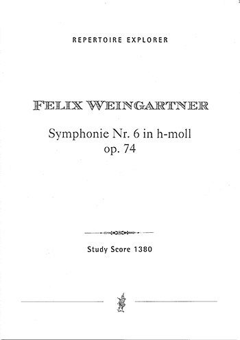 Sinfonie h-Moll Nr.6 op.74  für Orchester, Sinfo (Stp)
