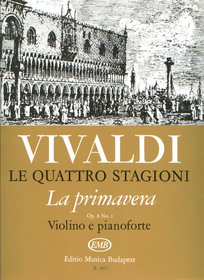 A. Vivaldi: Le Quattro Stagioni, Op. 8 No. 1 La, VlKlav (Bu)