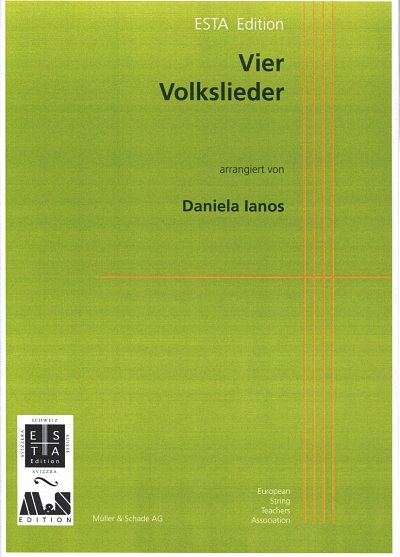 I. Daniela: 4 Volkslieder fuer Streichorc., Streichquartett 