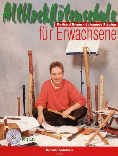 G. Braun: Altblockflötenschule für Erwachsene, Ablf (+CD)