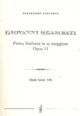 G. Sgambati: Prima sinfonia re maggiore op.11, Sinfo (Stp)