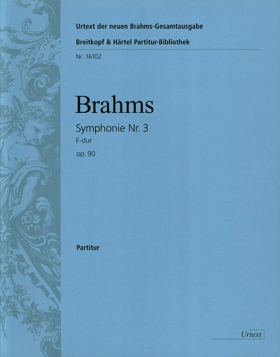 J. Brahms: Symphonie Nr. 3 F-dur op. 90, Sinfo (Part)