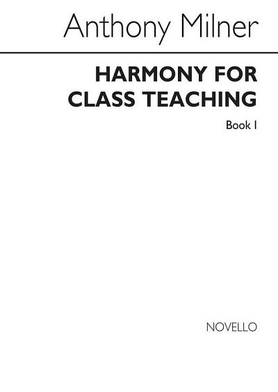 Harmony For Class Teaching Book 1 (Bu)