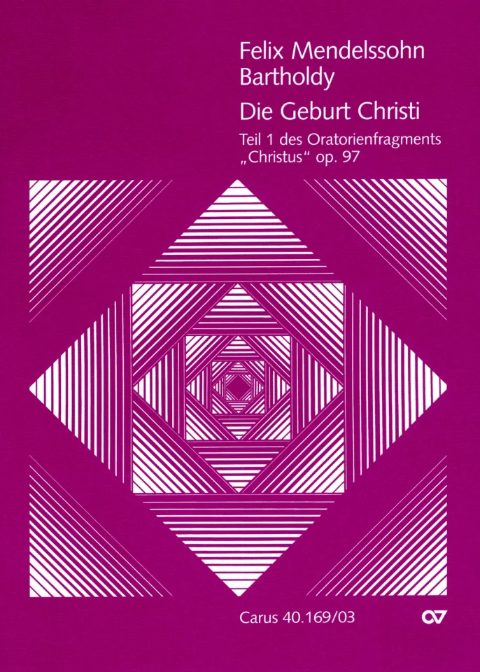 F. Mendelssohn Barth: Die Geburt Christi, GesTGchOrch (KA) (0)