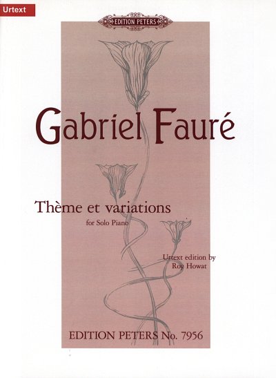 G. Fauré: Théme et variations op. 73, Klav