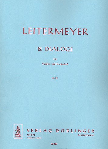 F. Leitermeyer: 12 Dialoge Op 52