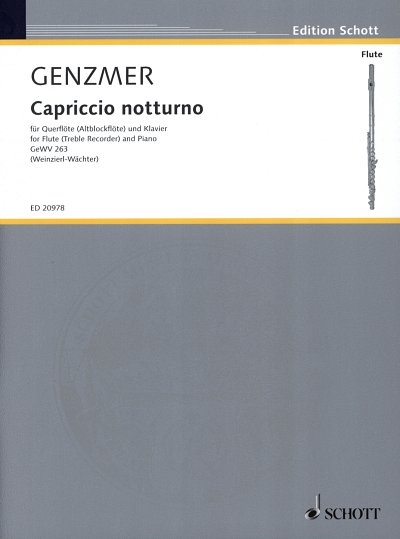 H. Genzmer: Capriccio notturno GeWV 263 