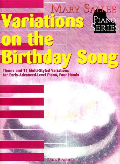 S. Mary: Variations On The Birthday Song, 2Klav